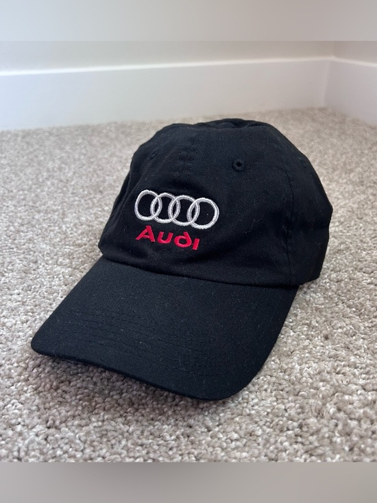 Audi Other - Audi Fred Baker Mid-Ohio Driving Event Hat Black Cotton Strapback Big X Tag